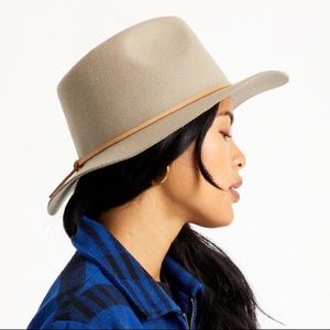 Brixton Wesley Fedora Light Tan Size Small